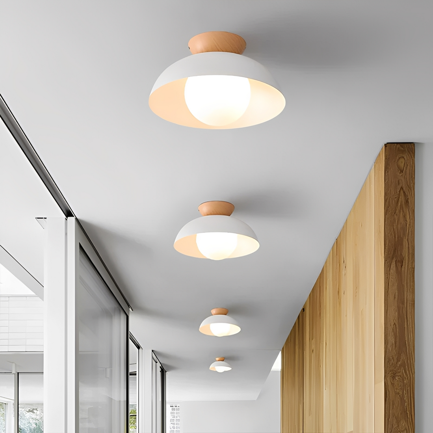 Aero – Moderne LED-Deckenlampe für Flur & Balkon