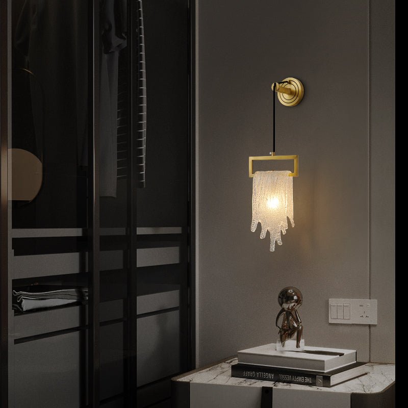 Selina – Kristall-Wandleuchte im Light-Luxury-Stil