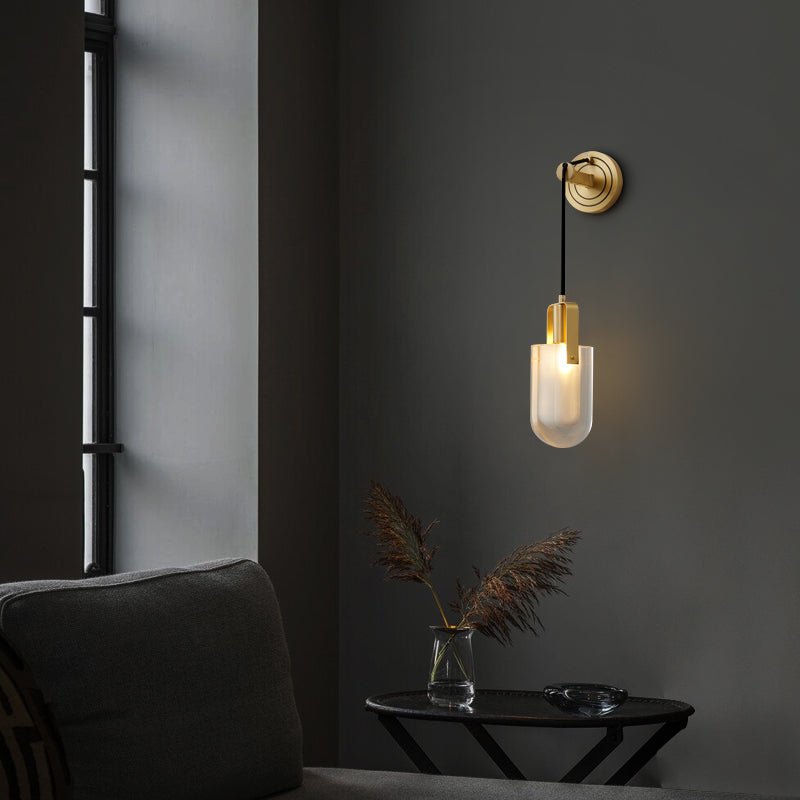 Selina – Kristall-Wandleuchte im Light-Luxury-Stil