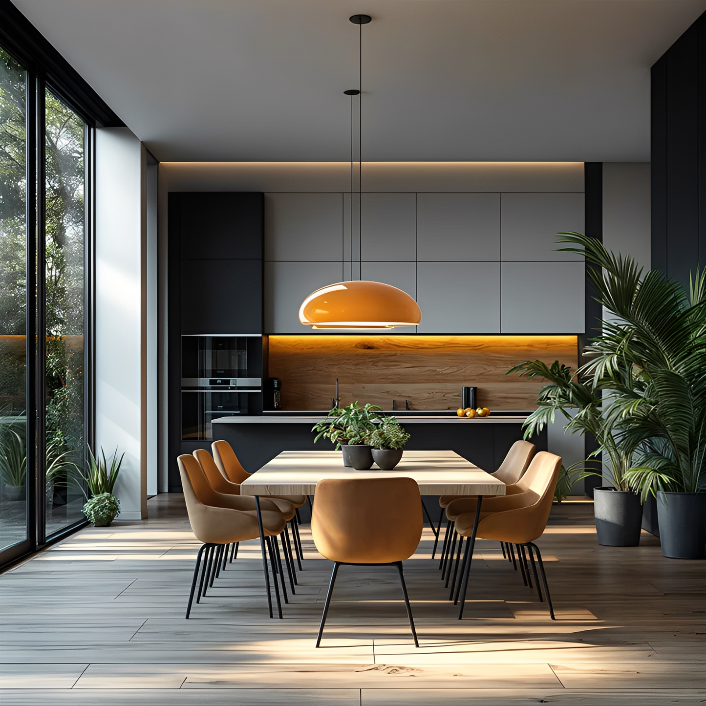 Akane – Nordic Orange Pendelleuchte