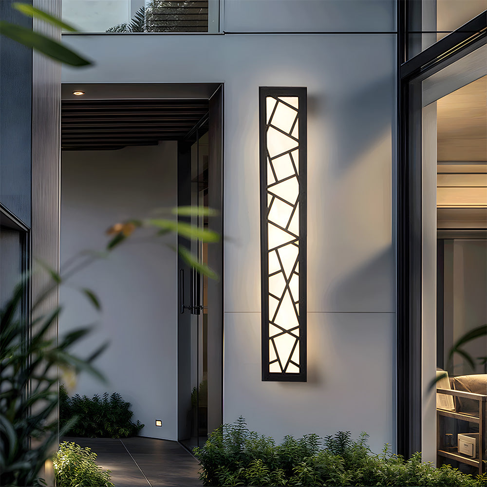 Caro – Langformatige Außen-Wandlampe