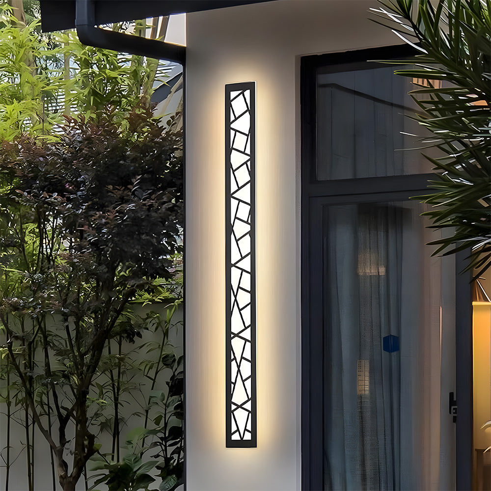 Caro – Langformatige Außen-Wandlampe