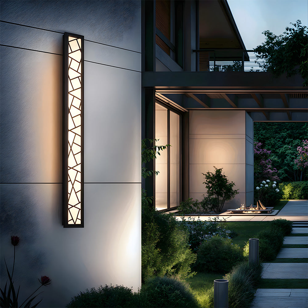 Caro – Langformatige Außen-Wandlampe