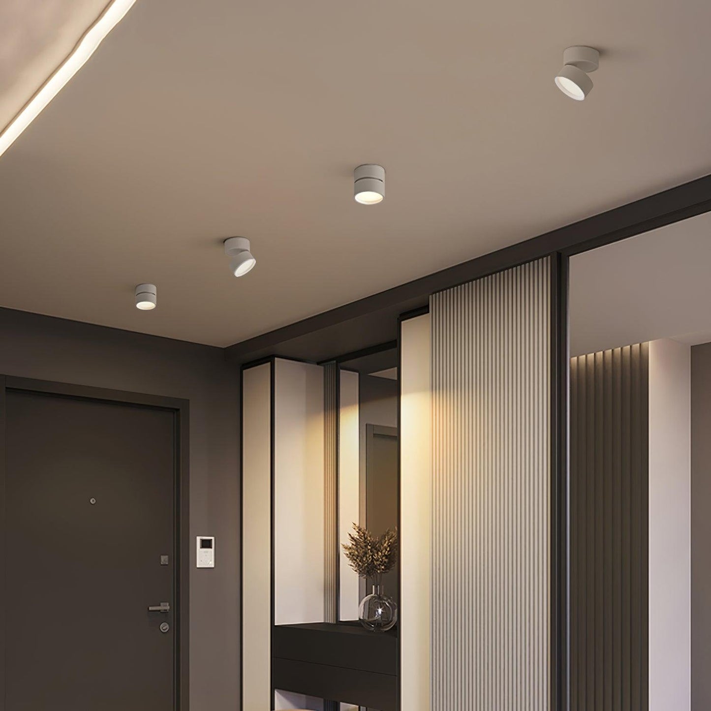 Elyra – LED Faltbare Deckenleuchte im Modernen Design