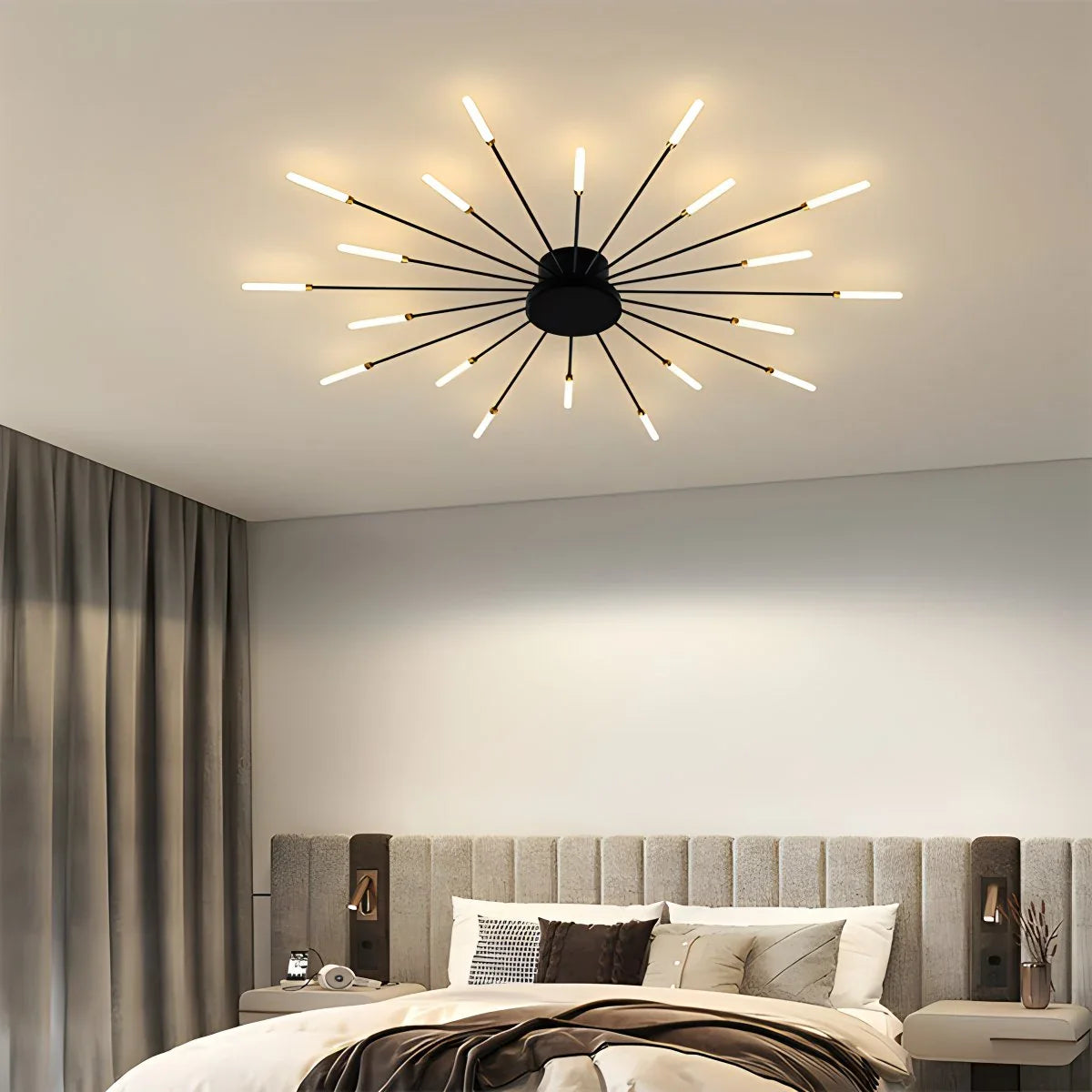 Haruka – Fireworks LED Deckenleuchte
