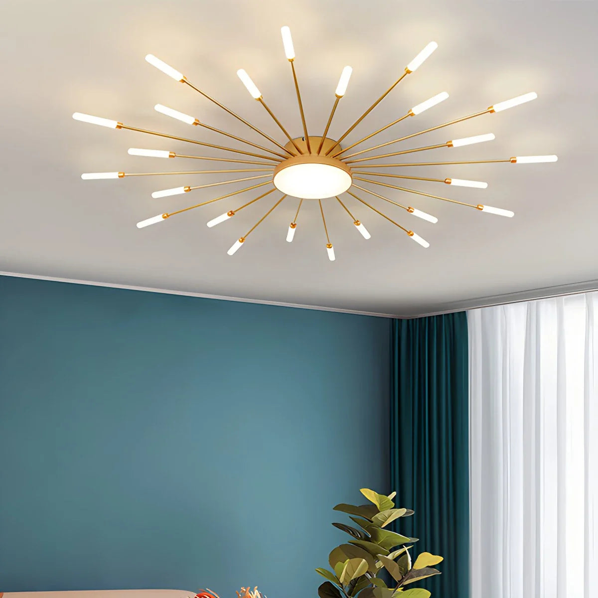 Satoshi – Fireworks LED Deckenleuchte