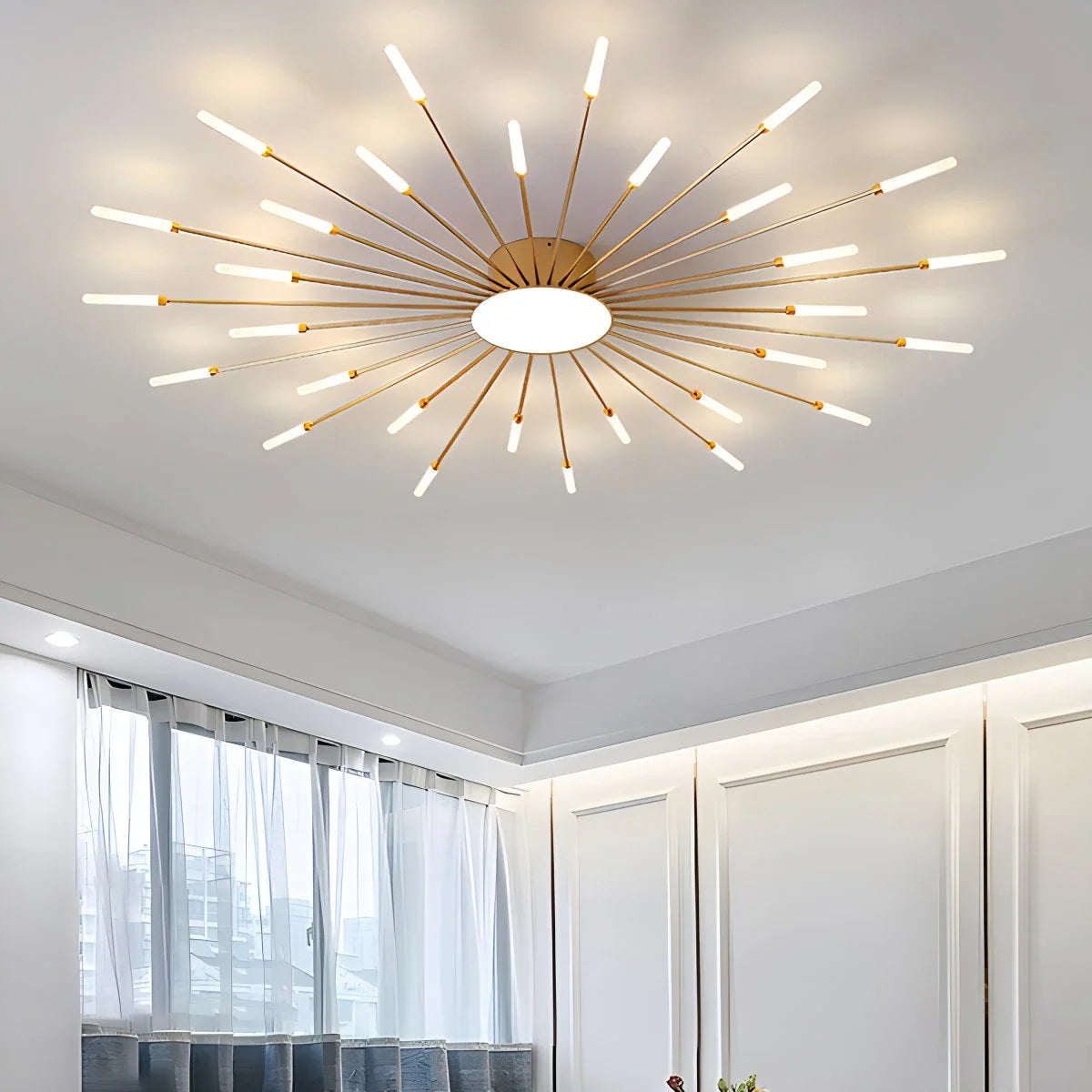 Satoshi – Fireworks LED Deckenleuchte