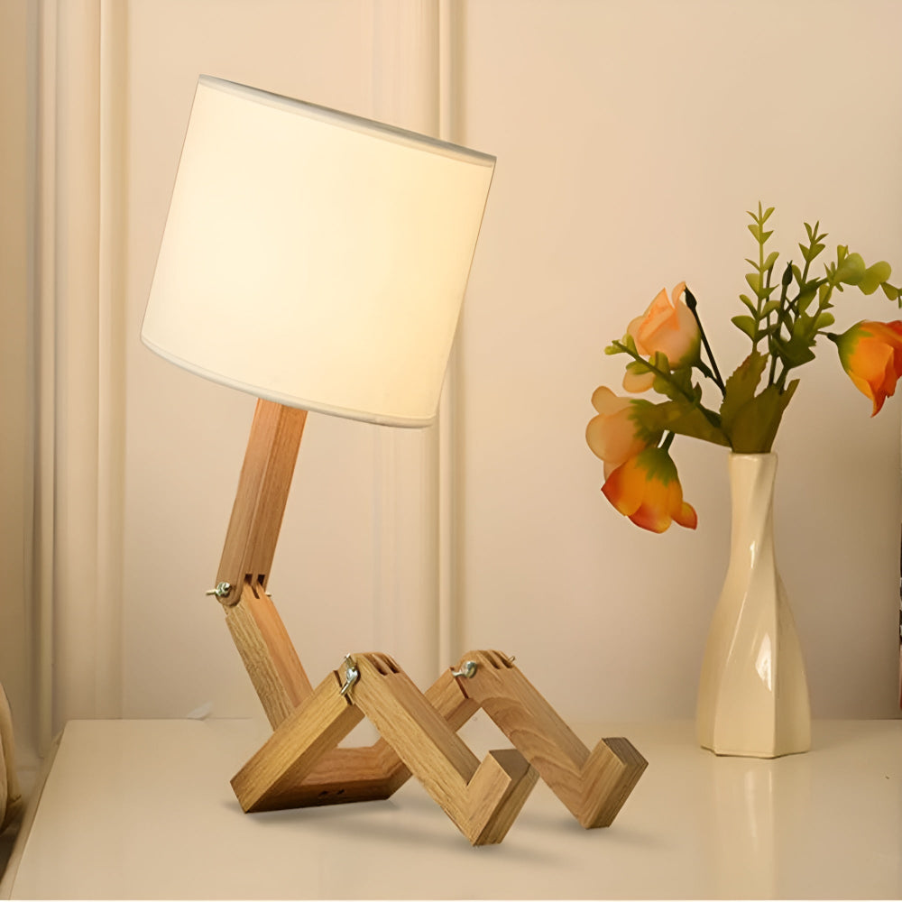Edelwood – Tischlampe aus Holz