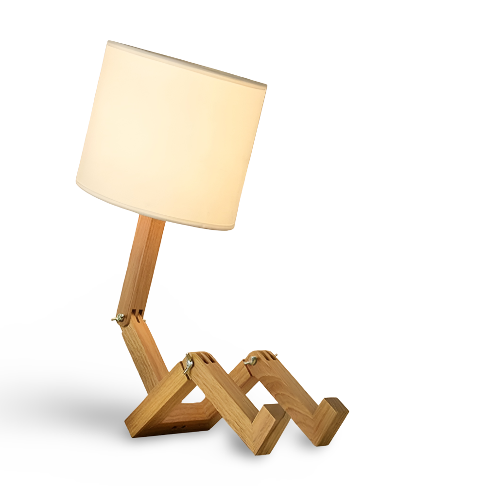 Edelwood – Tischlampe aus Holz