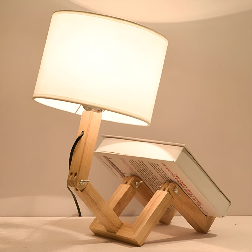 Edelwood – Tischlampe aus Holz