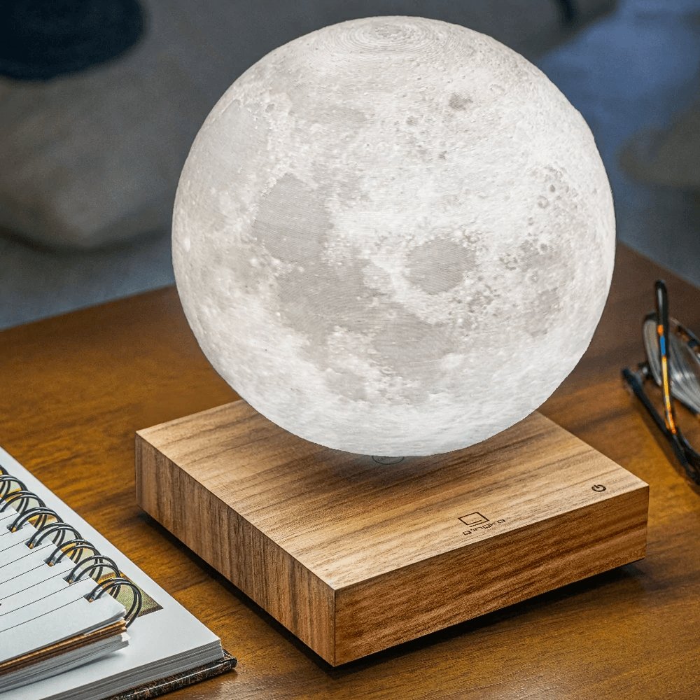 Lunaris – Schwebende 3D Mond Tischlampe