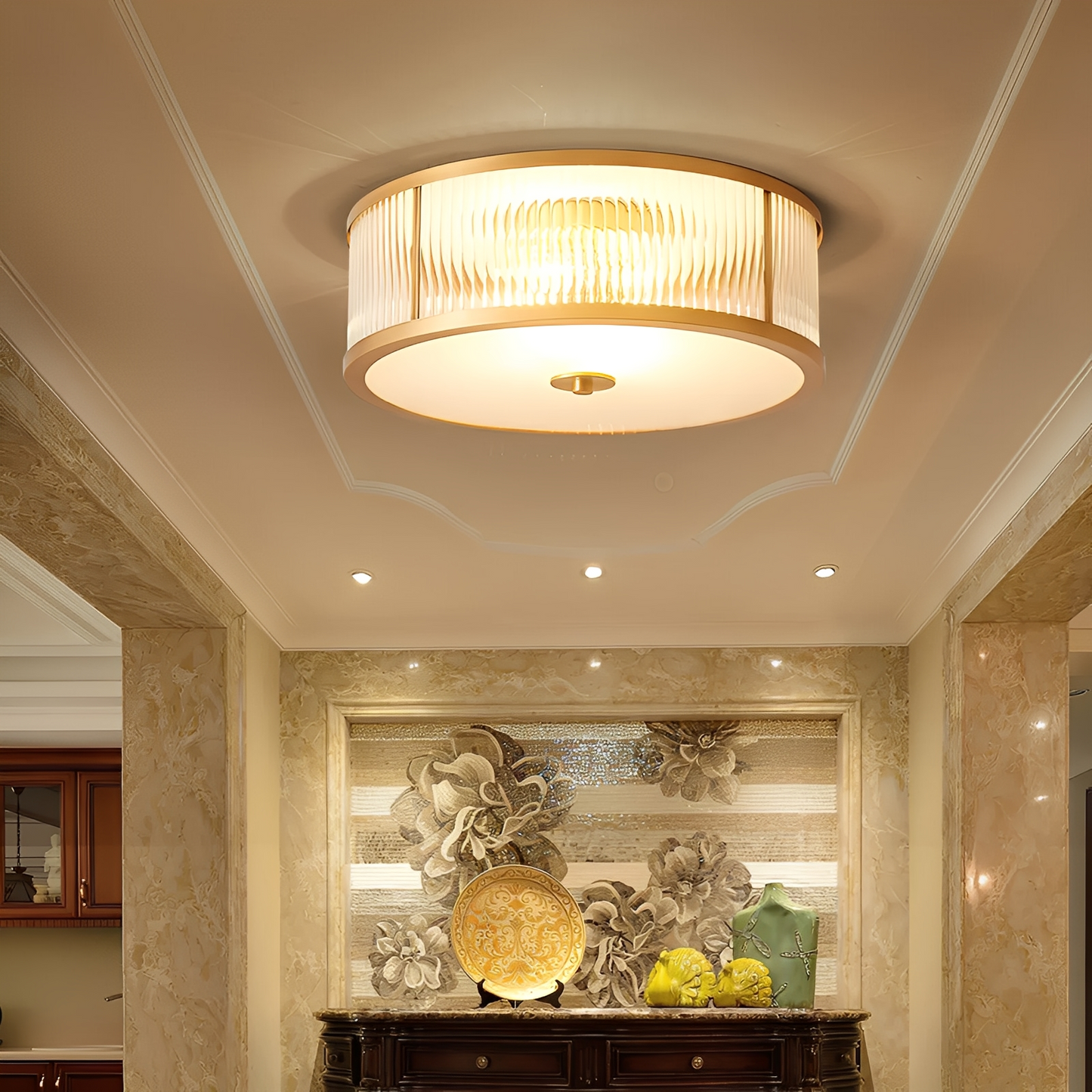 Rave – LED-Deckenlampe im Amerikanischen Stil
