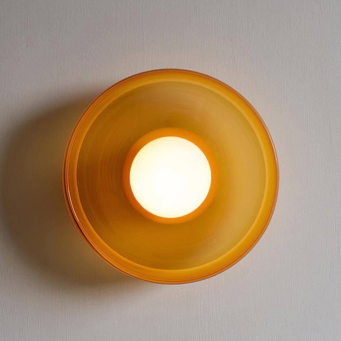 Rana – Französische Retro Glas-Deckenleuchte