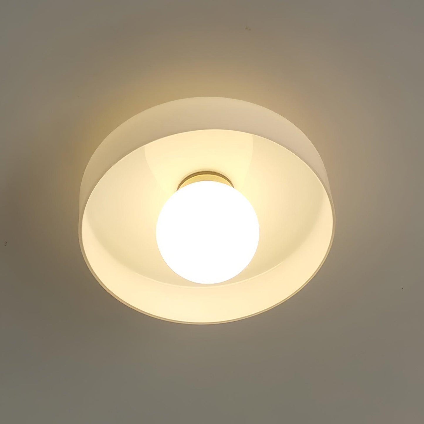 Rana – Französische Retro Glas-Deckenleuchte