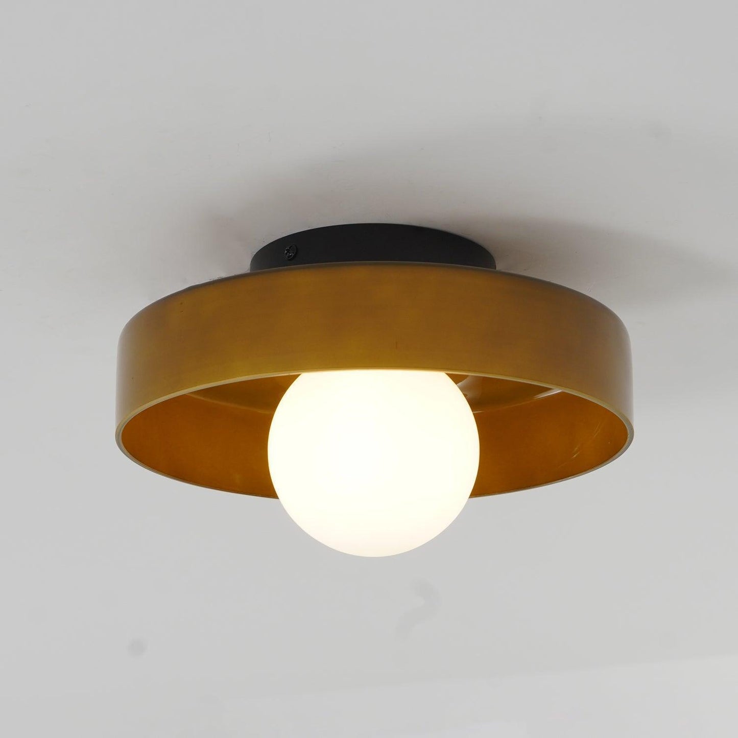 Rana – Französische Retro Glas-Deckenleuchte