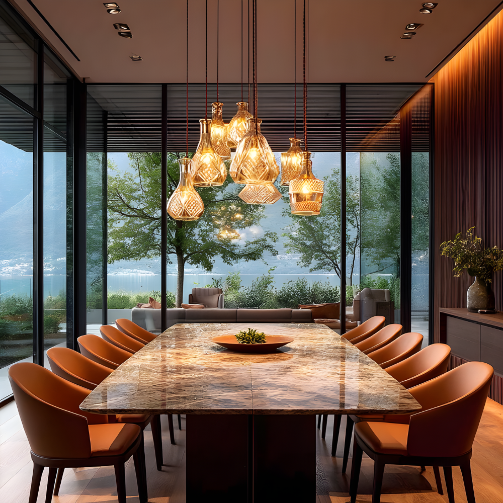Elva – Modern Glasflaschen LED Lampe
