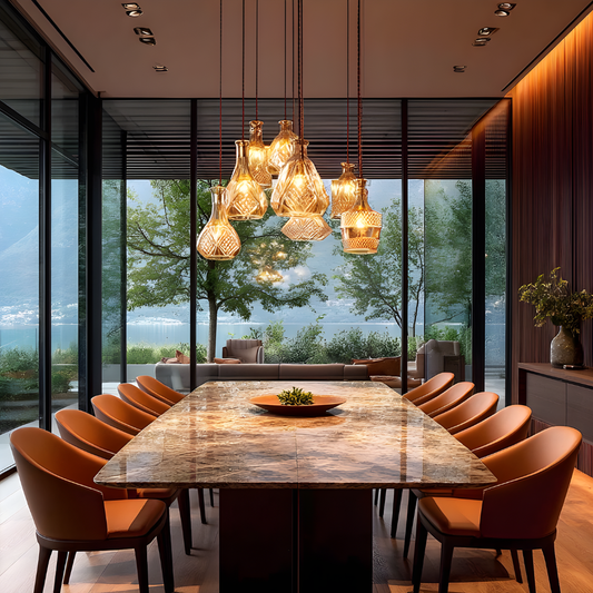 Elva – Modern Glasflaschen LED Lampe