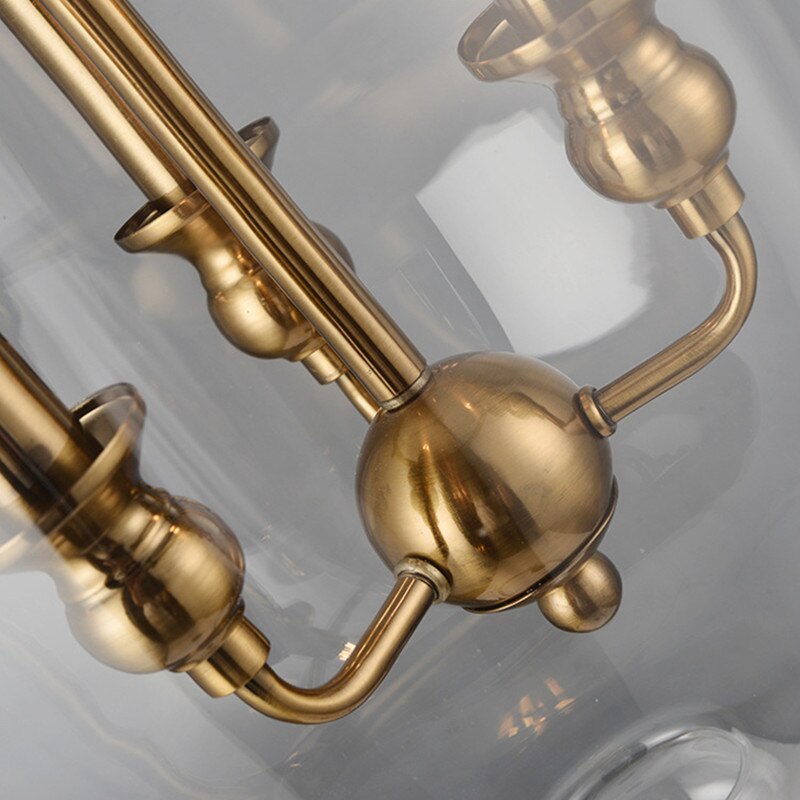 Mariste – Loft Glas-Kerzen Pendelleuchte