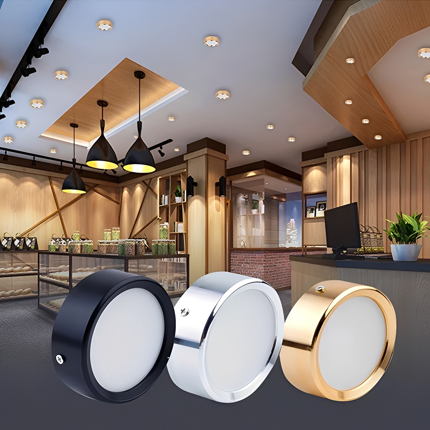 Axel – Kompakte LED-Deckenlampe