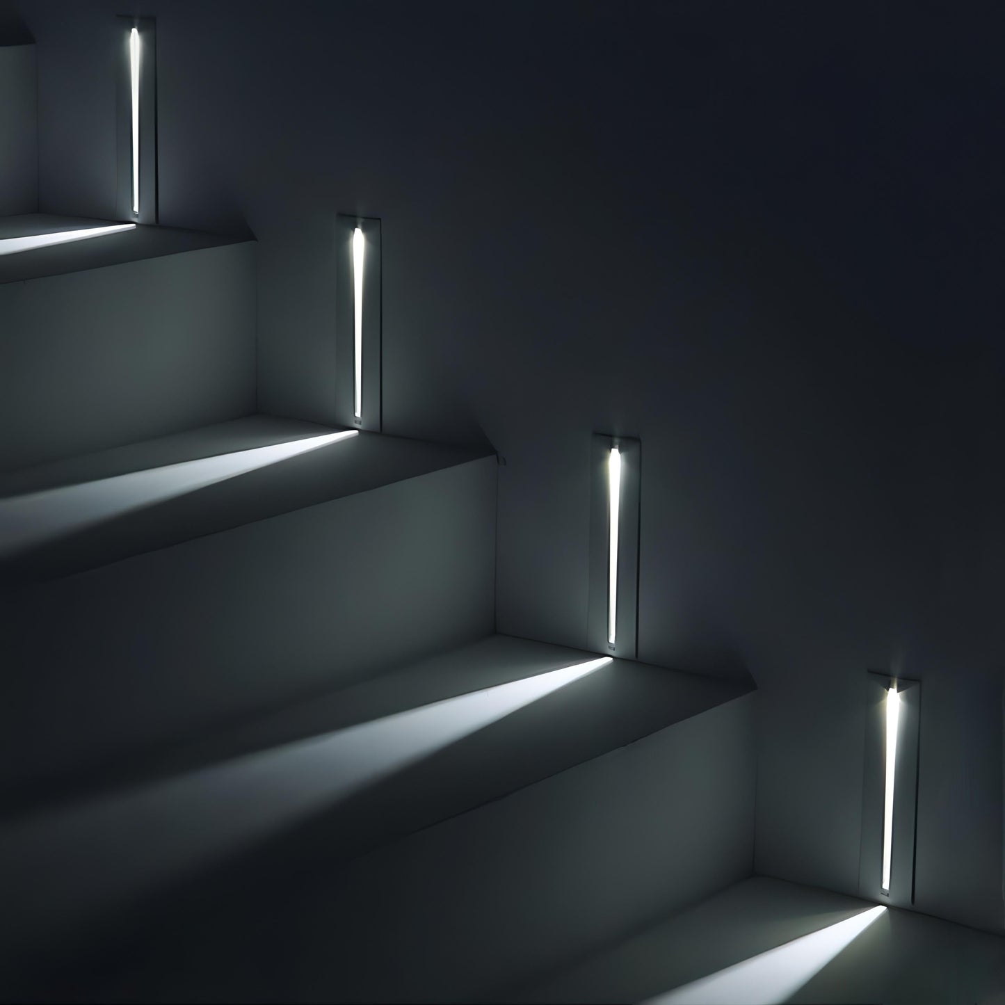 Luciano – LED-Stufenwandleuchte