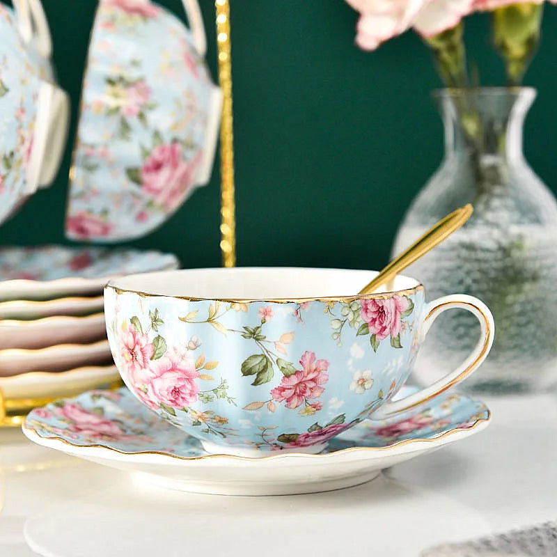 Emma –Kaffee- und Teetassen-Set aus Keramik