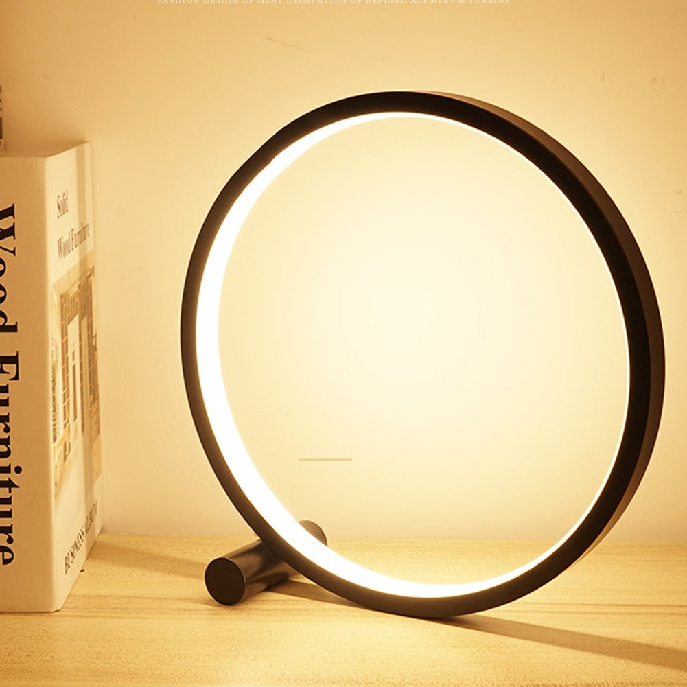 Kira – Modern Acryl Rundlicht Tischleuchte