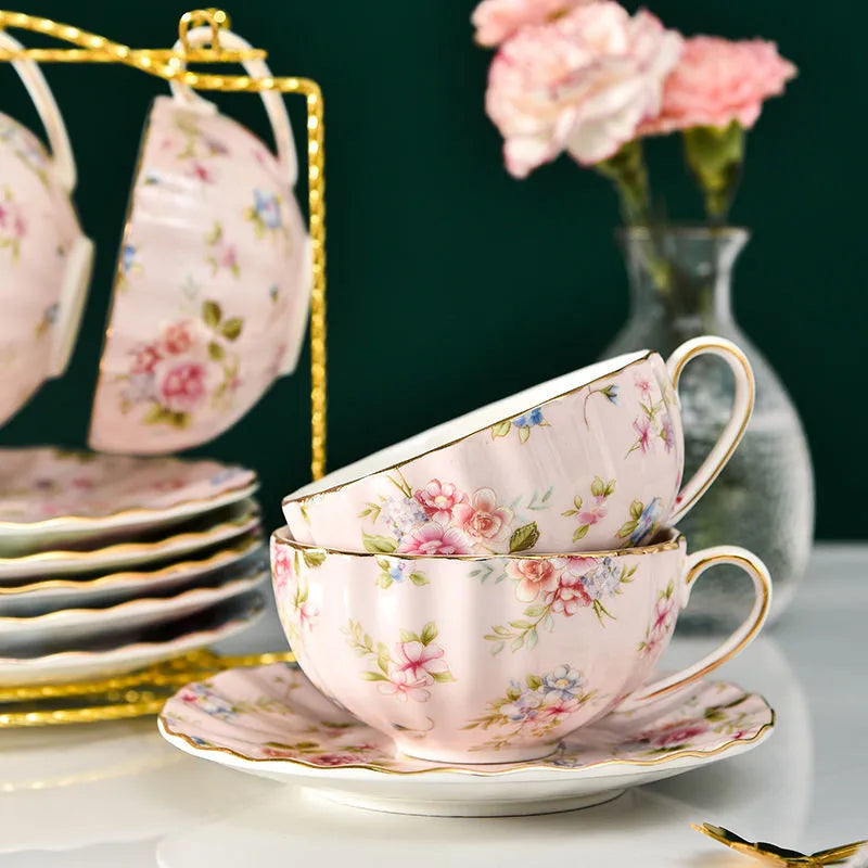 Emma –Kaffee- und Teetassen-Set aus Keramik