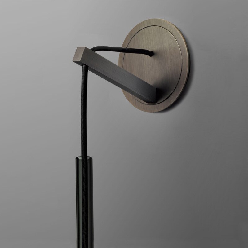 Ylva – Nordic Smoked Glass Wandlampe
