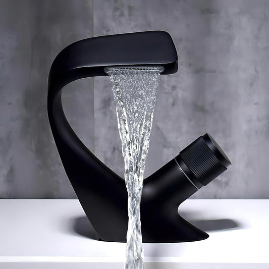Czar – Wasserfall Einloch-Waschtischarmatur