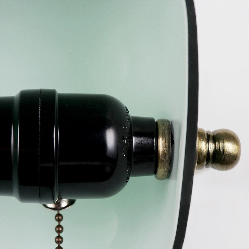 Noriel – Moderne Grün-Vintage Banker Wandlampe