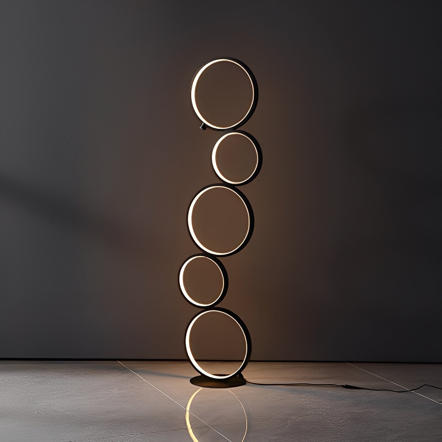 Marlin – Elegante LED Ring-Stehlampe