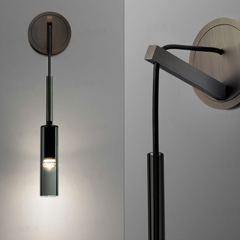 Ylva – Nordic Smoked Glass Wandlampe