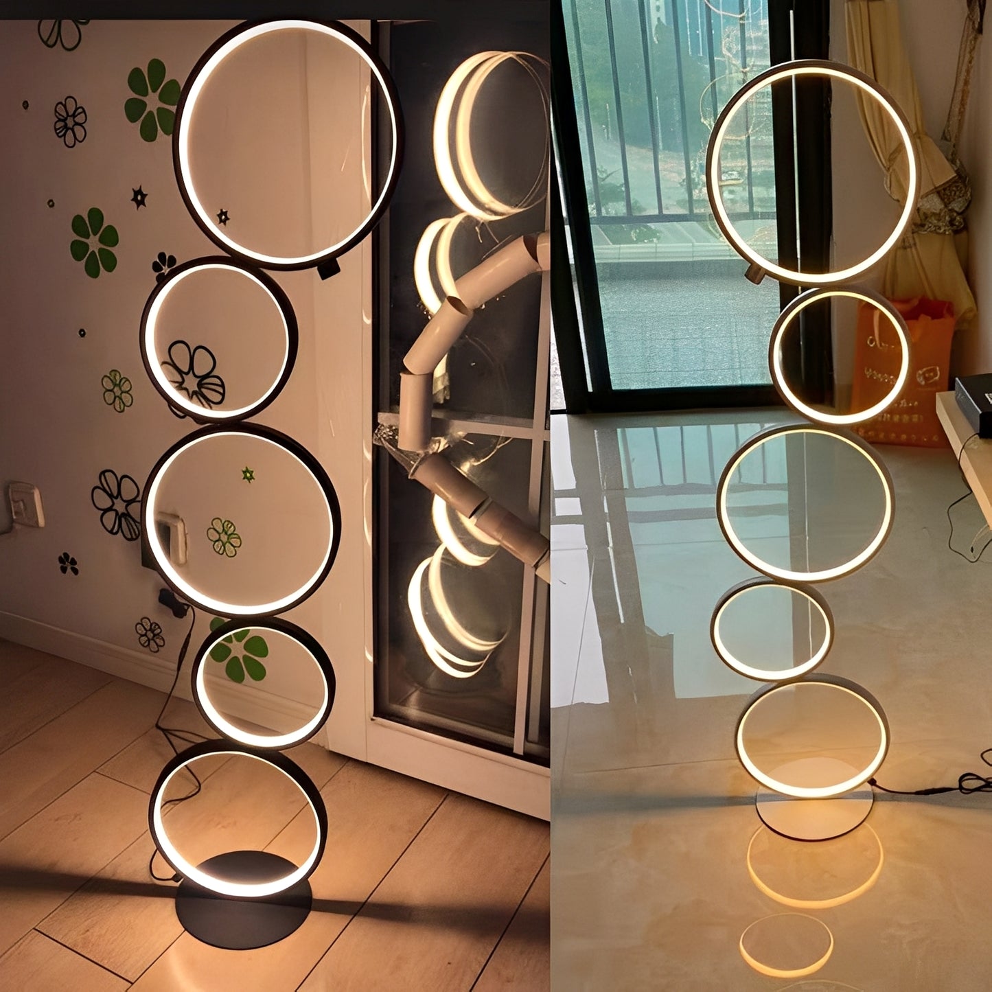 Marlin – Elegante LED Ring-Stehlampe