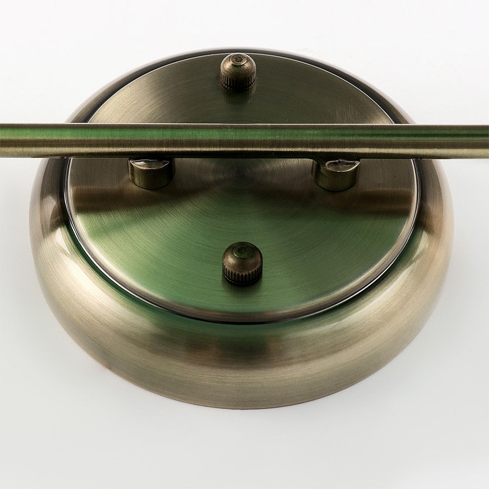 Noriel – Moderne Grün-Vintage Banker Wandlampe