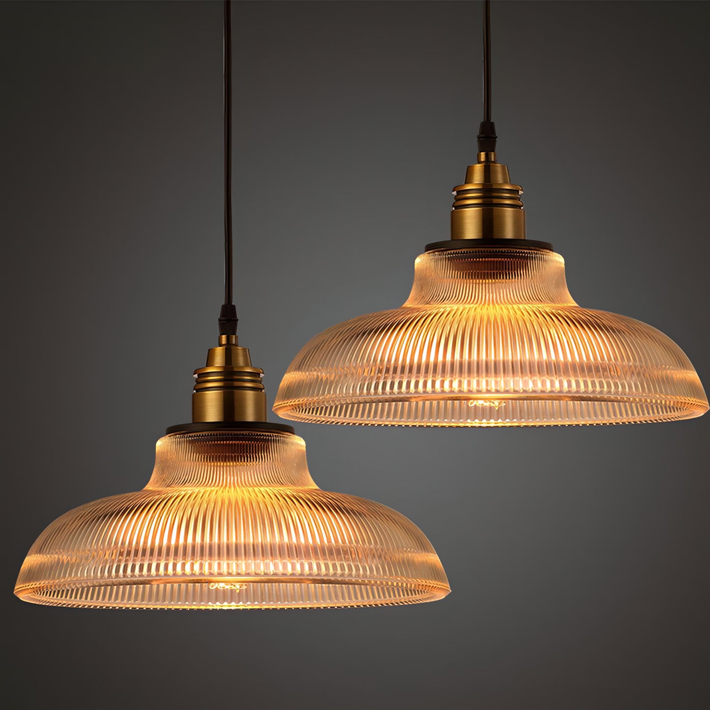 Jakai – Vintage Glas-Pendelleuchte