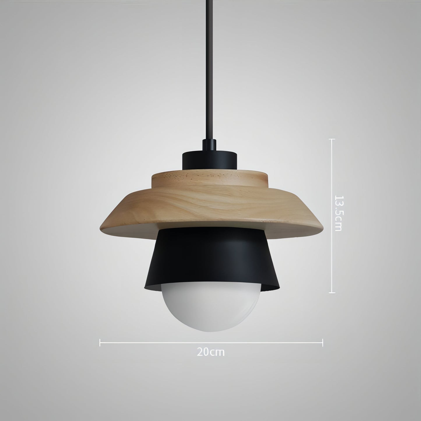 Arvid – Moderne Pendelleuchte aus Eisen