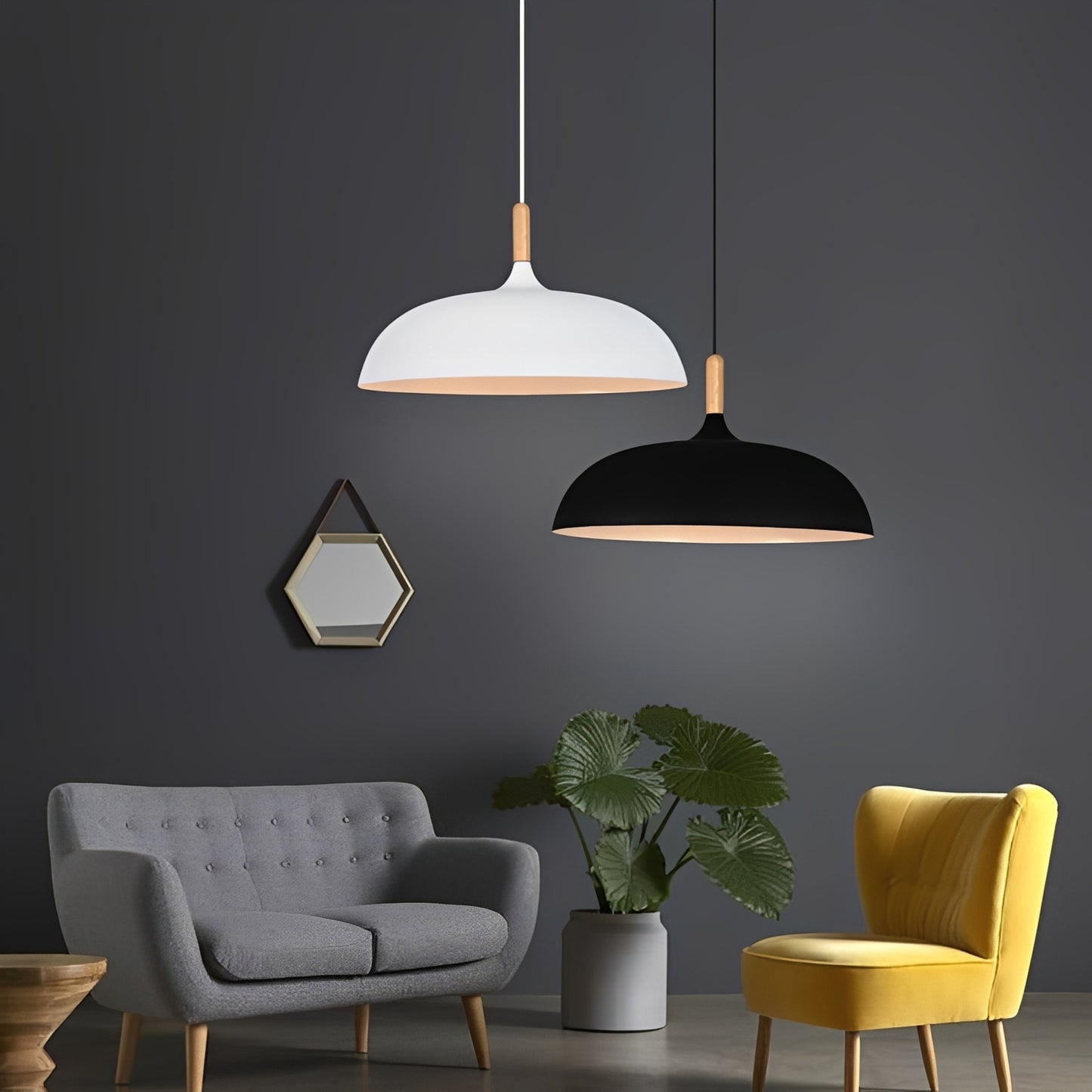 Naya – Moderne Minimalistische Macaron-Pendelleuchte