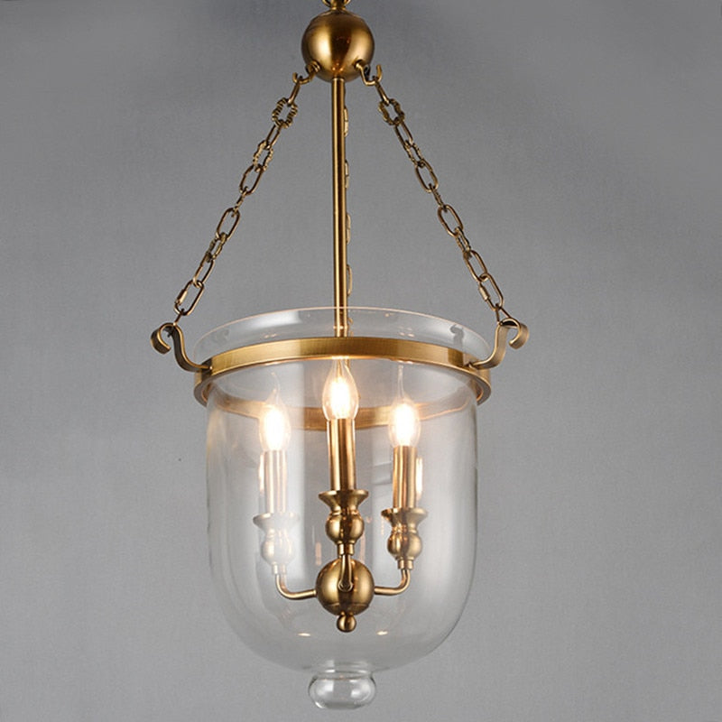 Mariste – Loft Glas-Kerzen Pendelleuchte