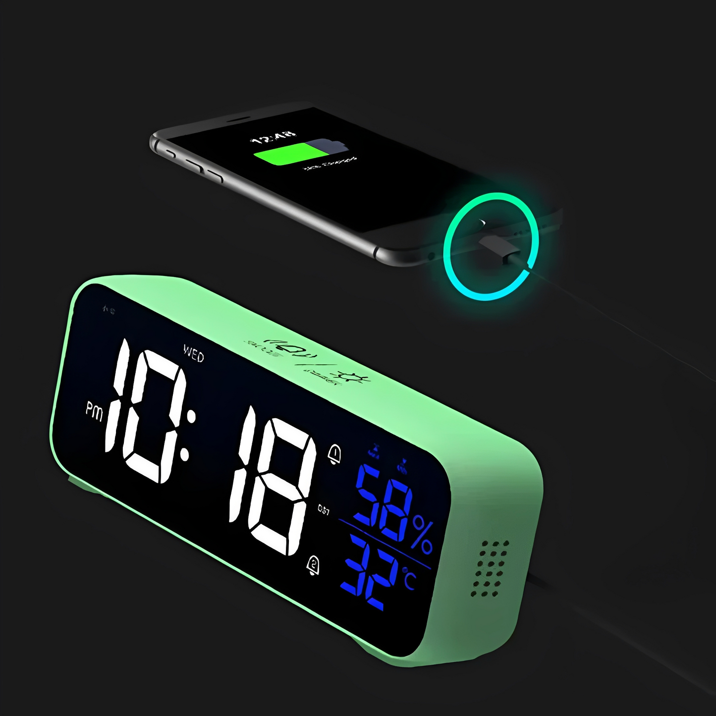 Noah – Multifunktionaler LED Wecker