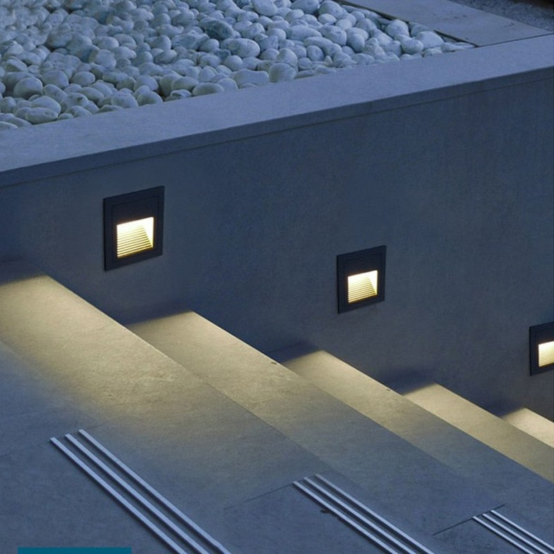 Elian – LED-Stufenwandleuchte