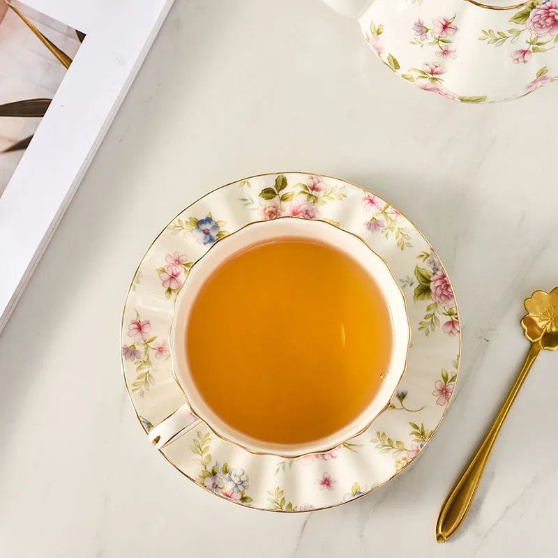 Emma –Kaffee- und Teetassen-Set aus Keramik
