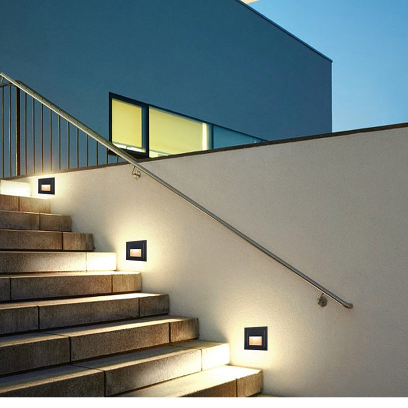 Elian – LED-Stufenwandleuchte