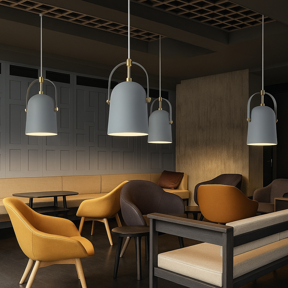 Mia – Macaron LED-Aluminium Pendelleuchte