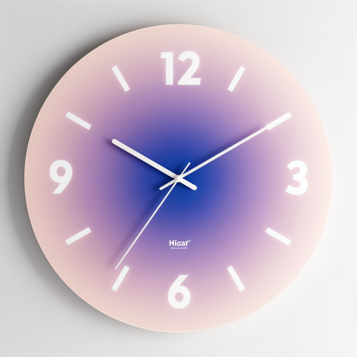 Mireya – Geräuschlose Glas-Wanduhr