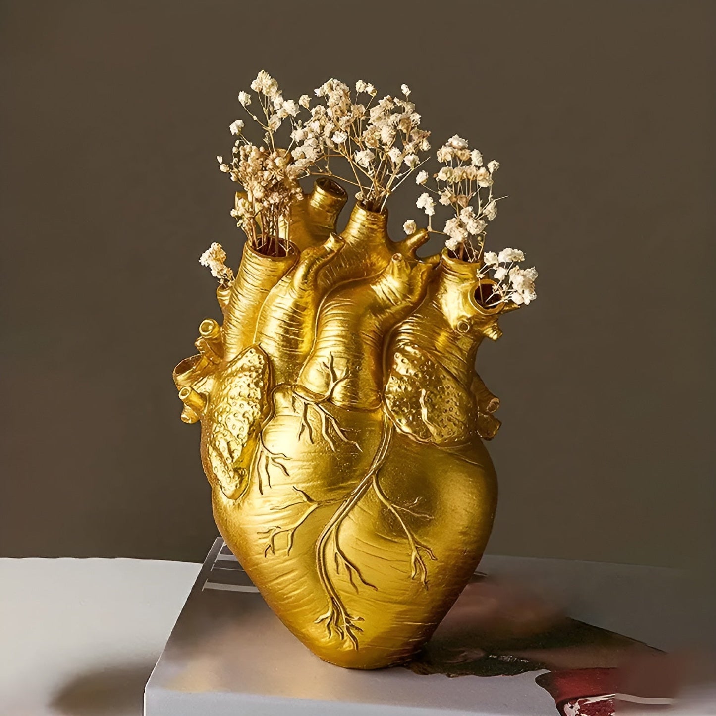HeartRoot – Handgefertigte Bambus-Herzvase für Naturliebhaber