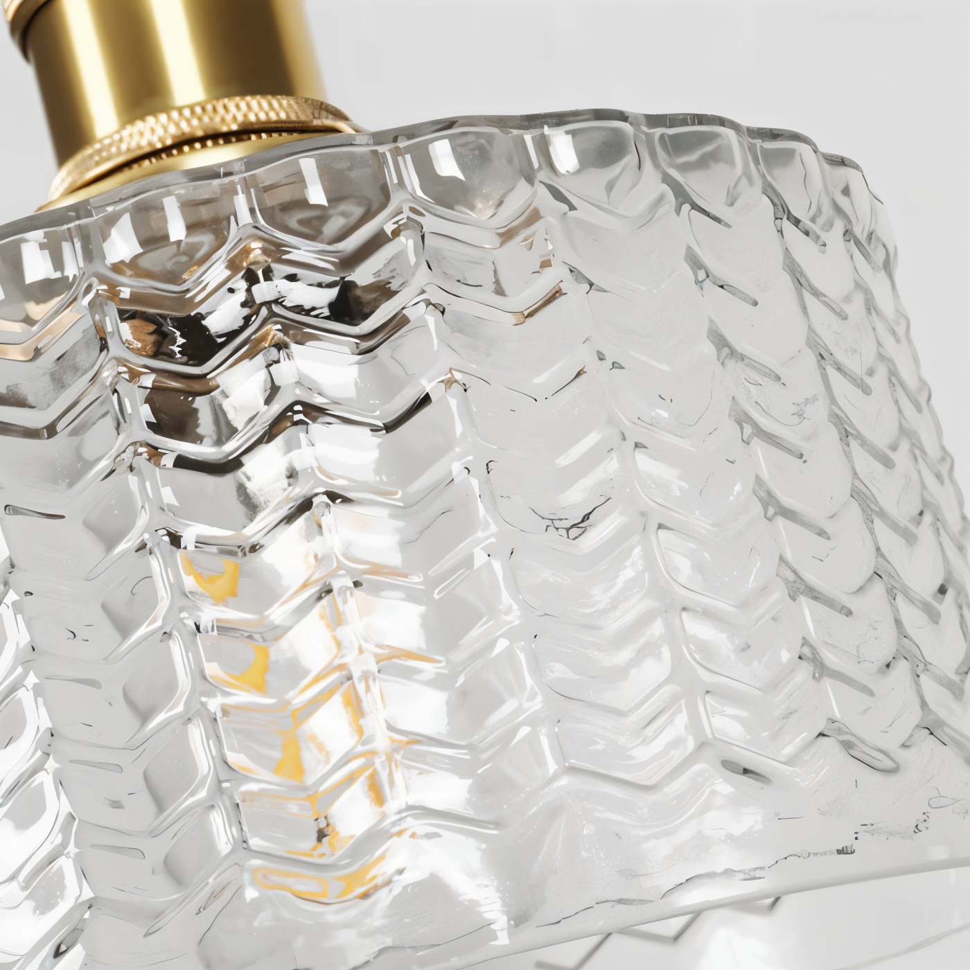 GreenTinge Glow – Retro-Pendelleuchte in Smaragdgrün mit Glasdetails