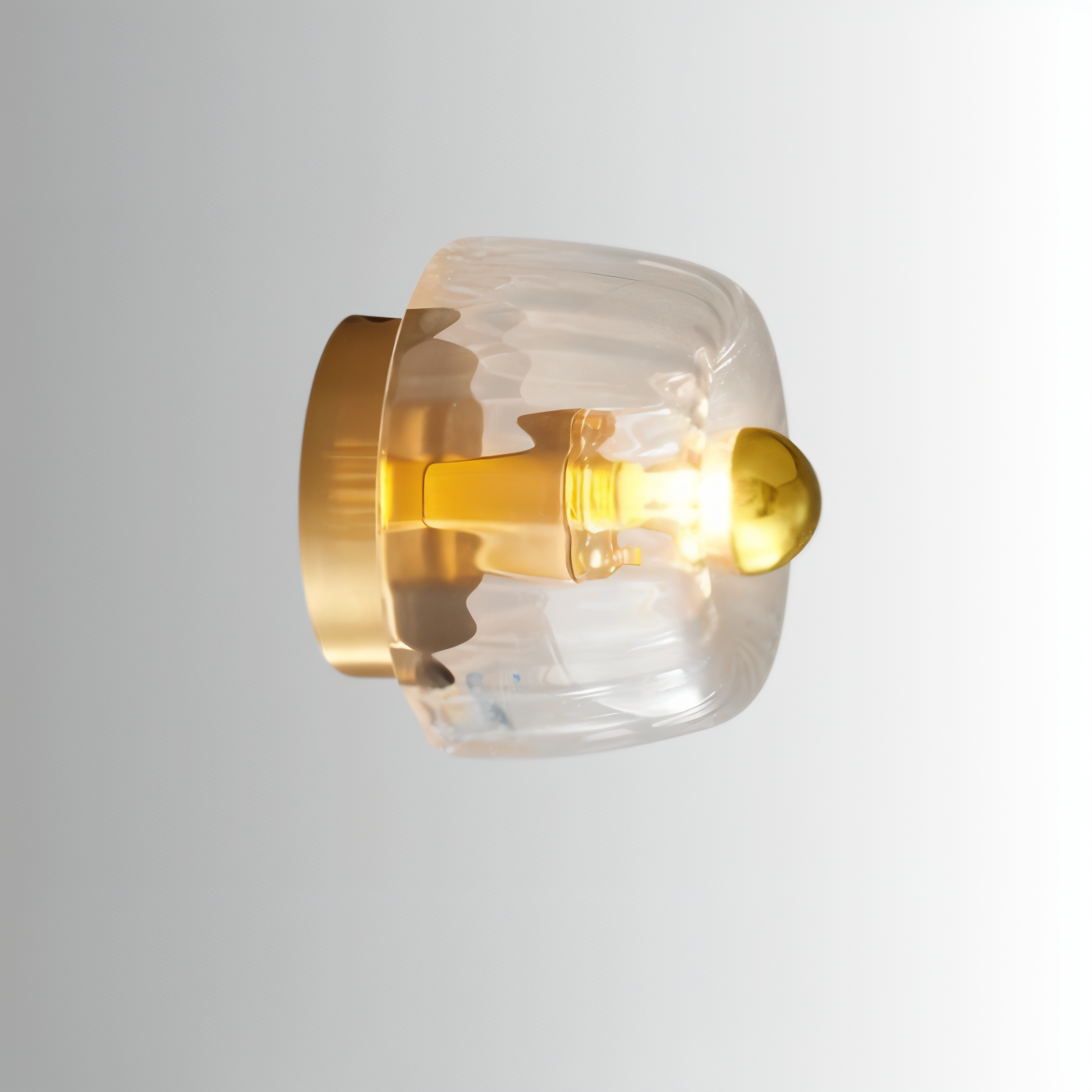 BauGlow Rib – Wandlampe im gerippten Bauhaus-Stil