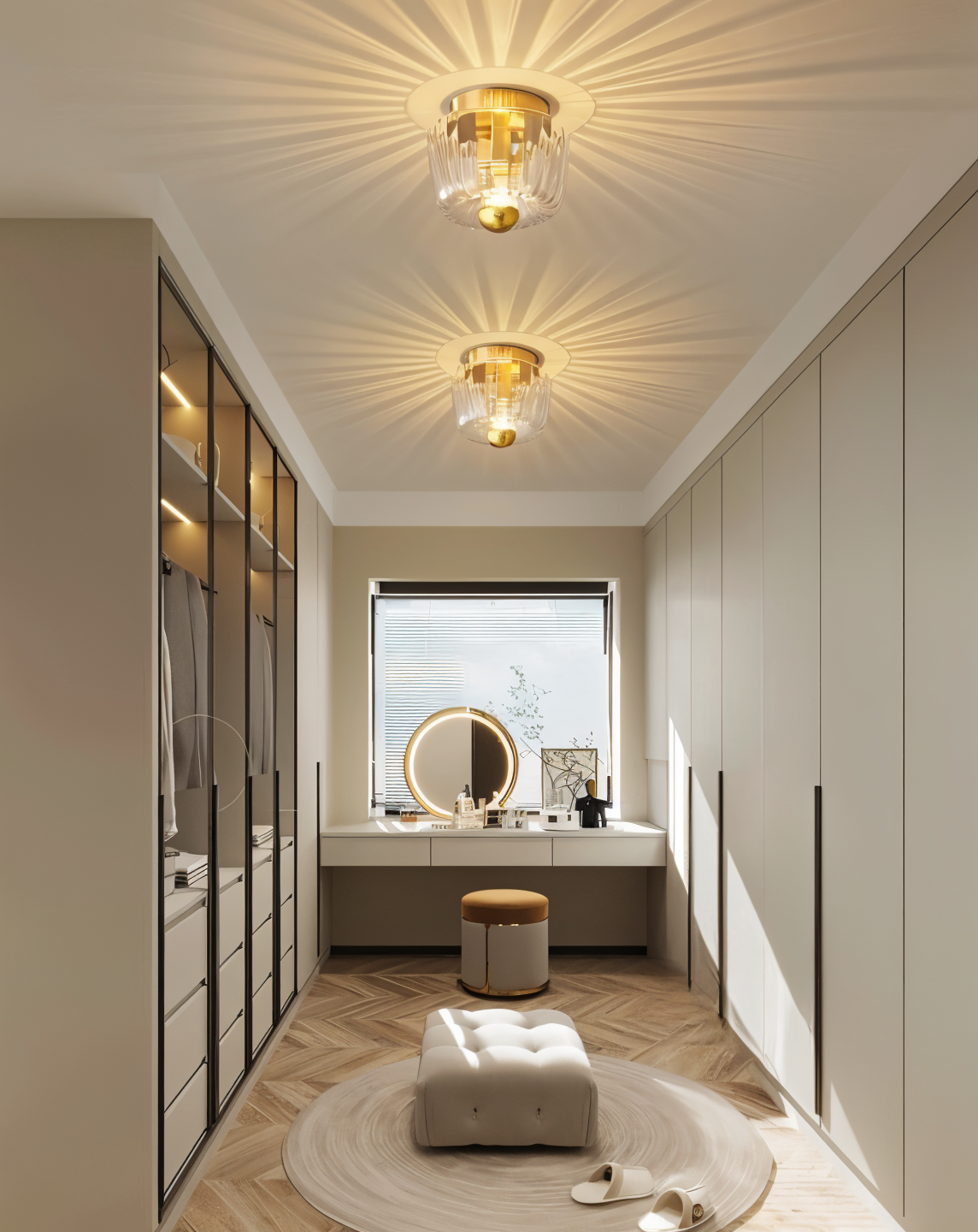 BauGlow Rib – Wandlampe im gerippten Bauhaus-Stil