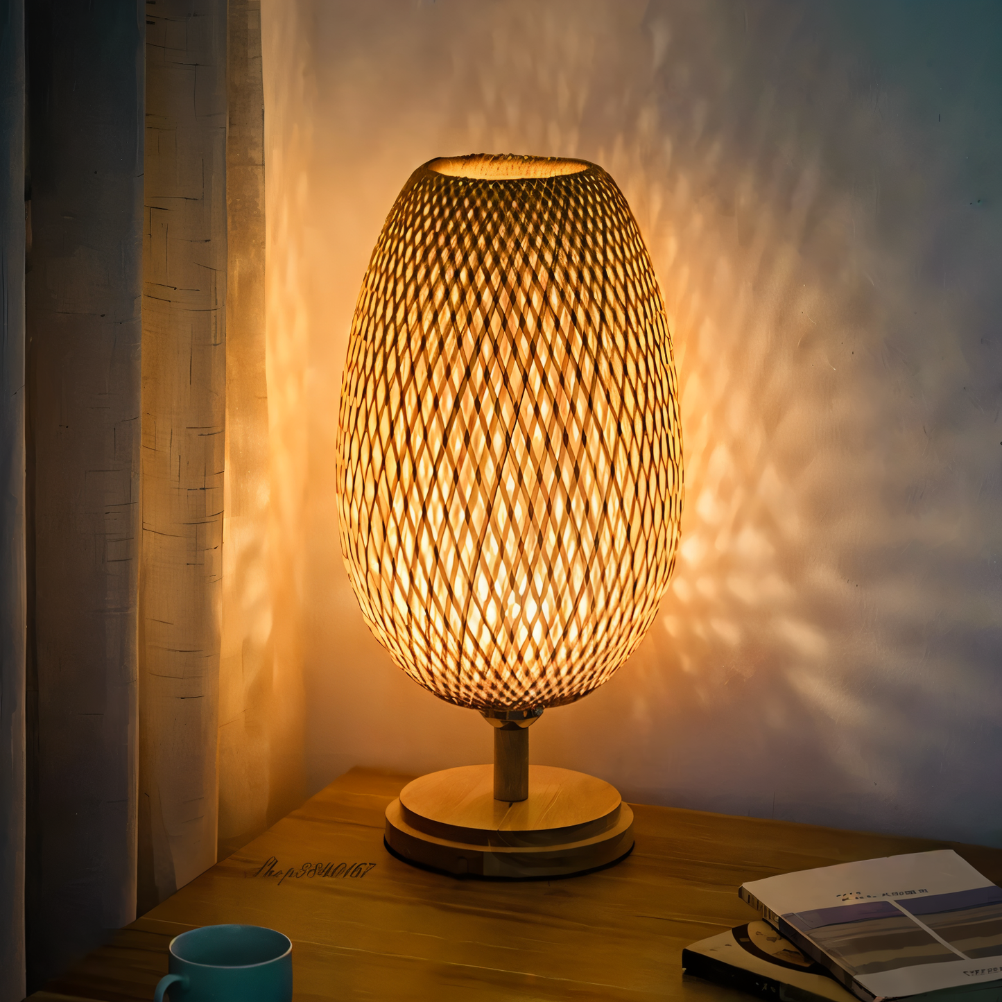 Mara – Geflochtene Bambuslampe