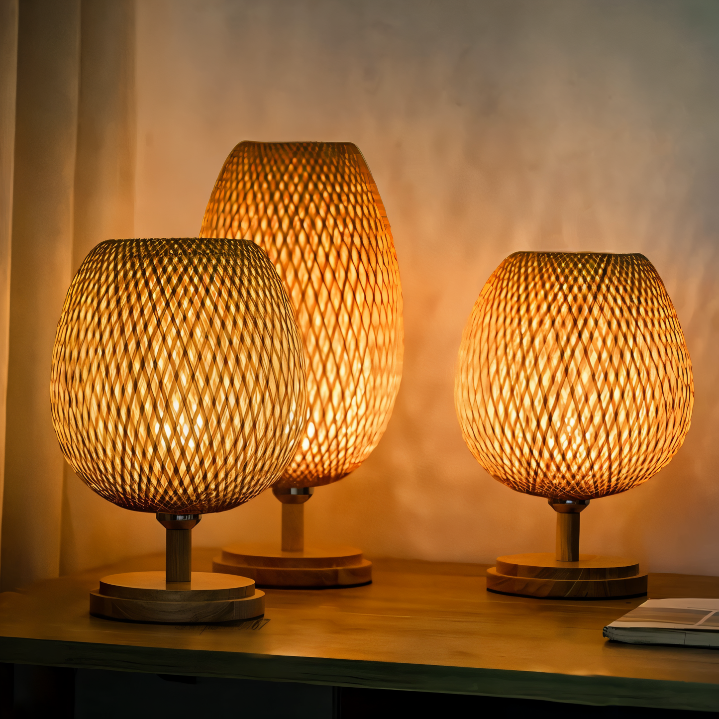 Mara – Geflochtene Bambuslampe